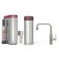Preview: Quooker Flex Square | PRO3 | CUBE & Filter | verchromt glänzend | sofort-Kochend-Wasserhahn